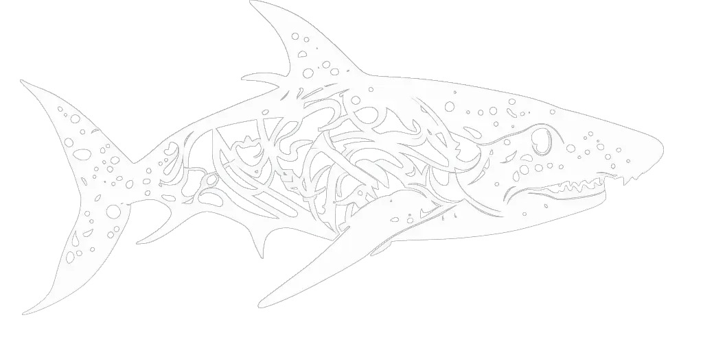 MailSHARK's alternate logo (a shark)